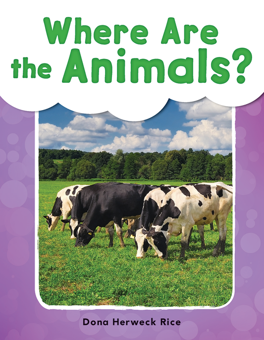 Where Are the Animals? ebook