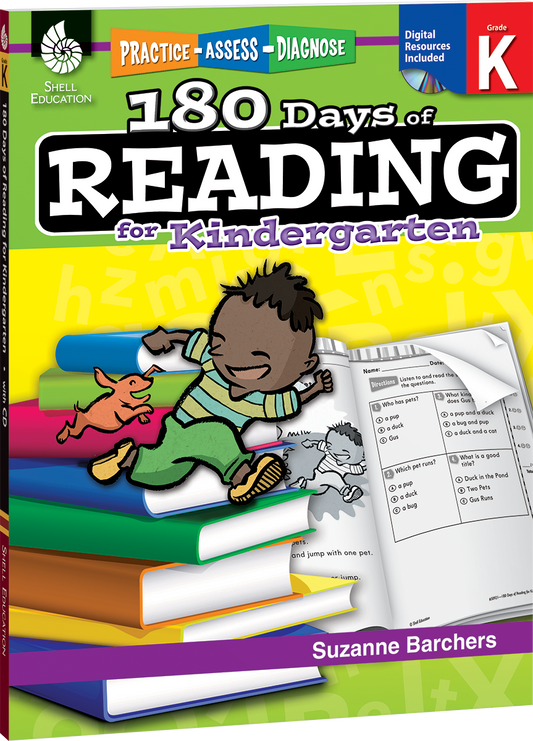180 Days of Reading for Kindergarten ebook